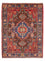 Alfombra persa - Nómada - 206 x 146 cm - rojo burdeos