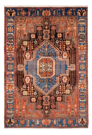 Alfombra persa - Nómada - 204 x 150 cm - azul