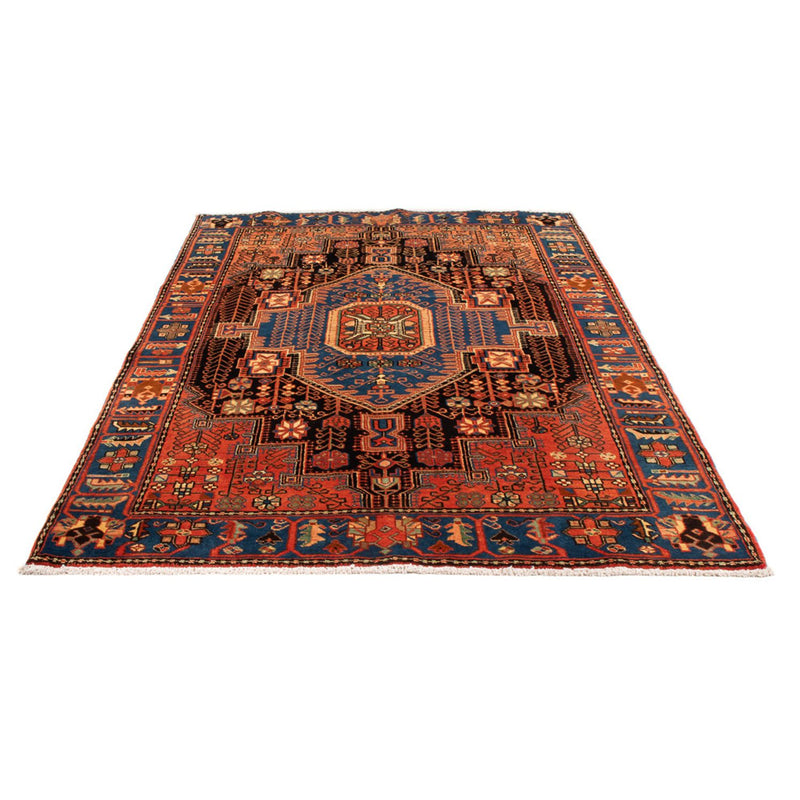 Alfombra persa - Nómada - 204 x 150 cm - azul