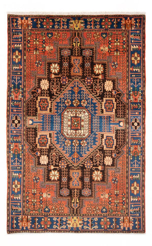 Alfombra persa - Nómada - 201 x 137 cm - azul