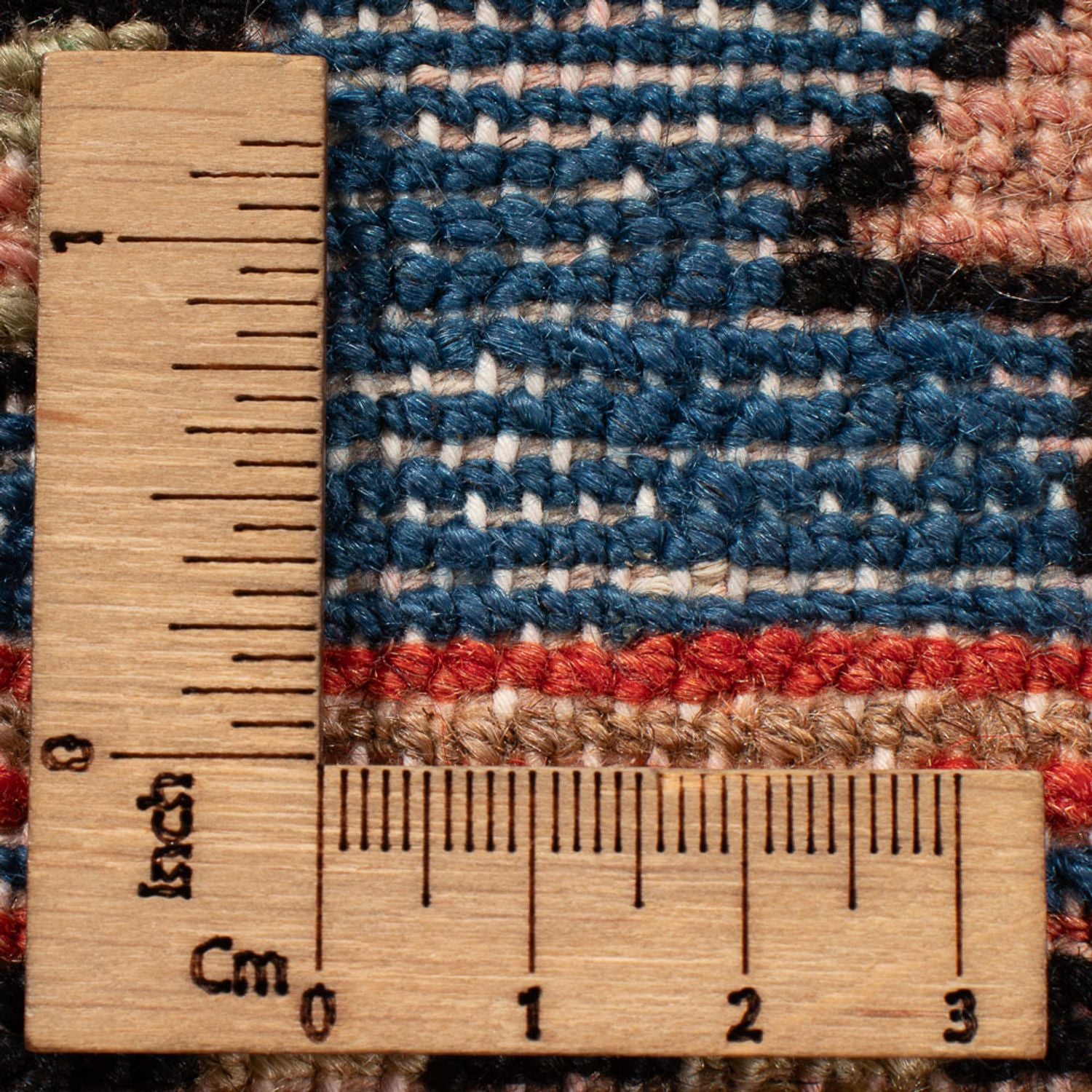 Alfombra persa - Nómada - 201 x 137 cm - azul