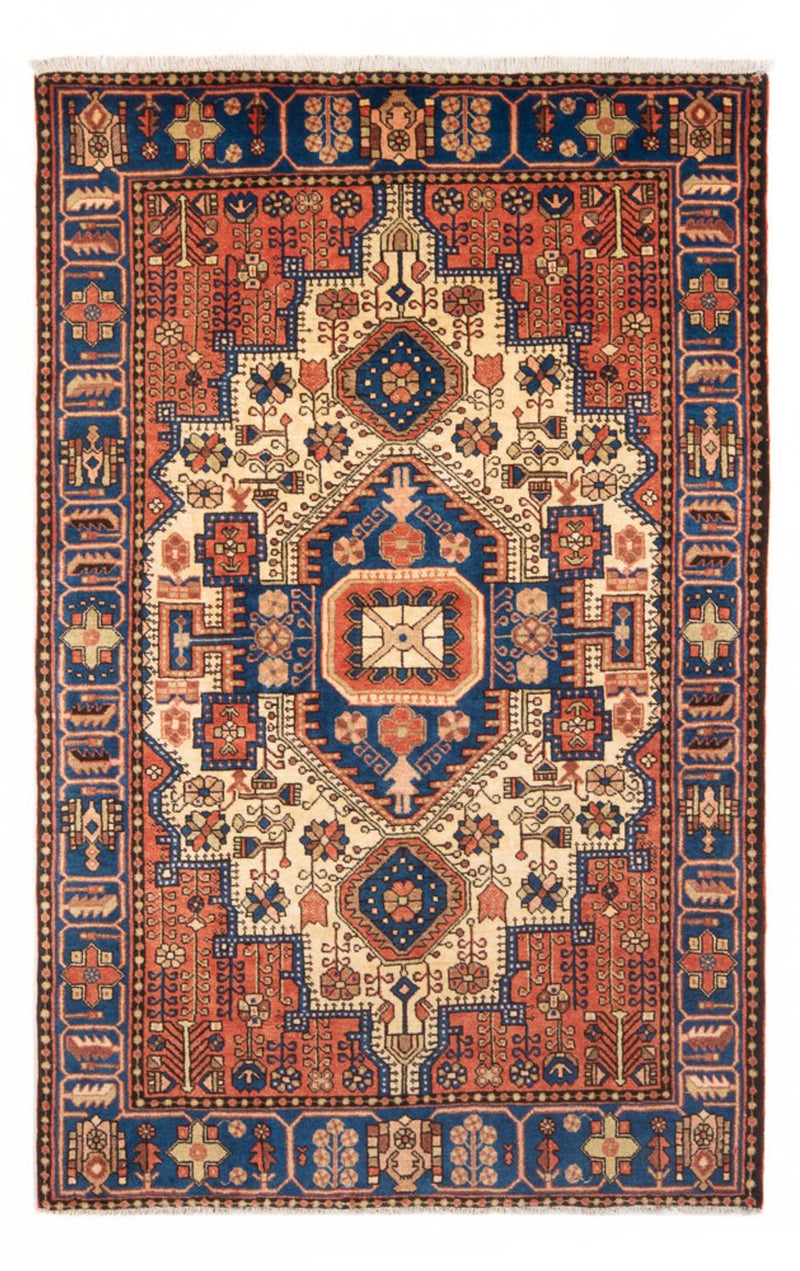Alfombra persa - Nómada - 200 x 150 cm - beige claro