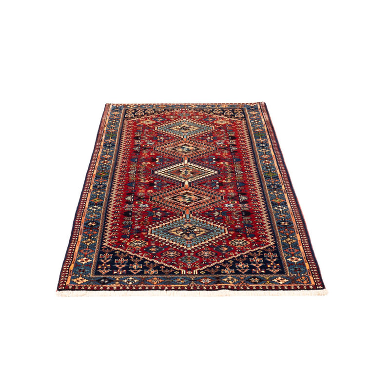 Alfombra de pasillo Alfombra persa - Nómada - 218 x 76 cm - rojo oscuro