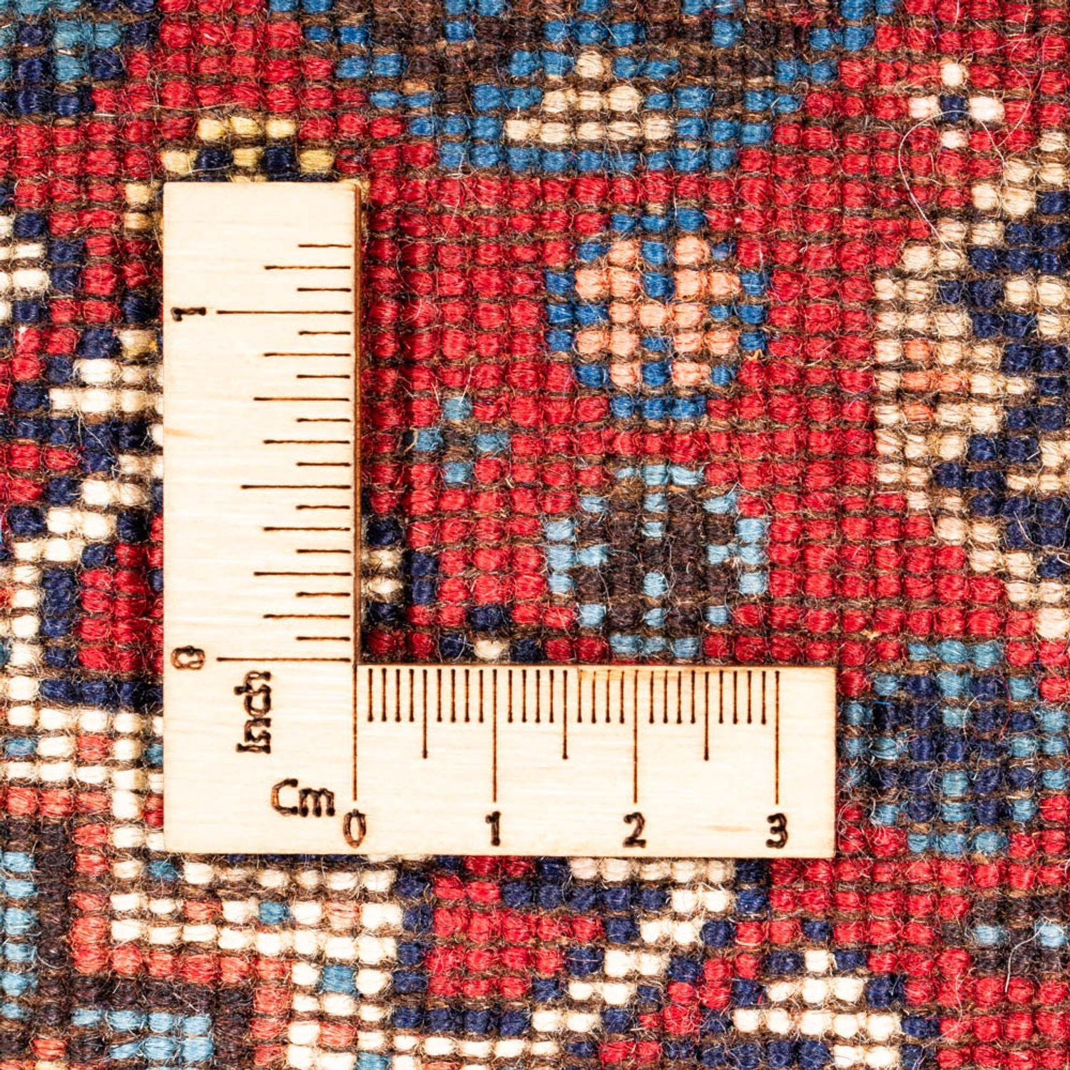 Alfombra de pasillo Alfombra persa - Nómada - 218 x 76 cm - rojo oscuro