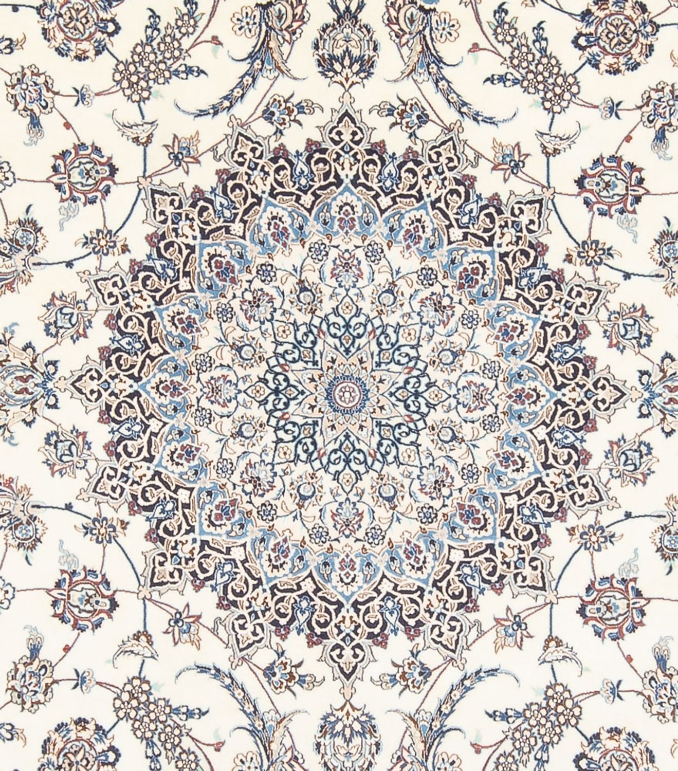 Alfombra persa - Nain - 370 x 264 cm - crema