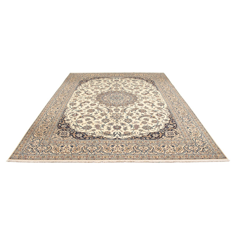 Alfombra persa - Nain - 370 x 264 cm - crema
