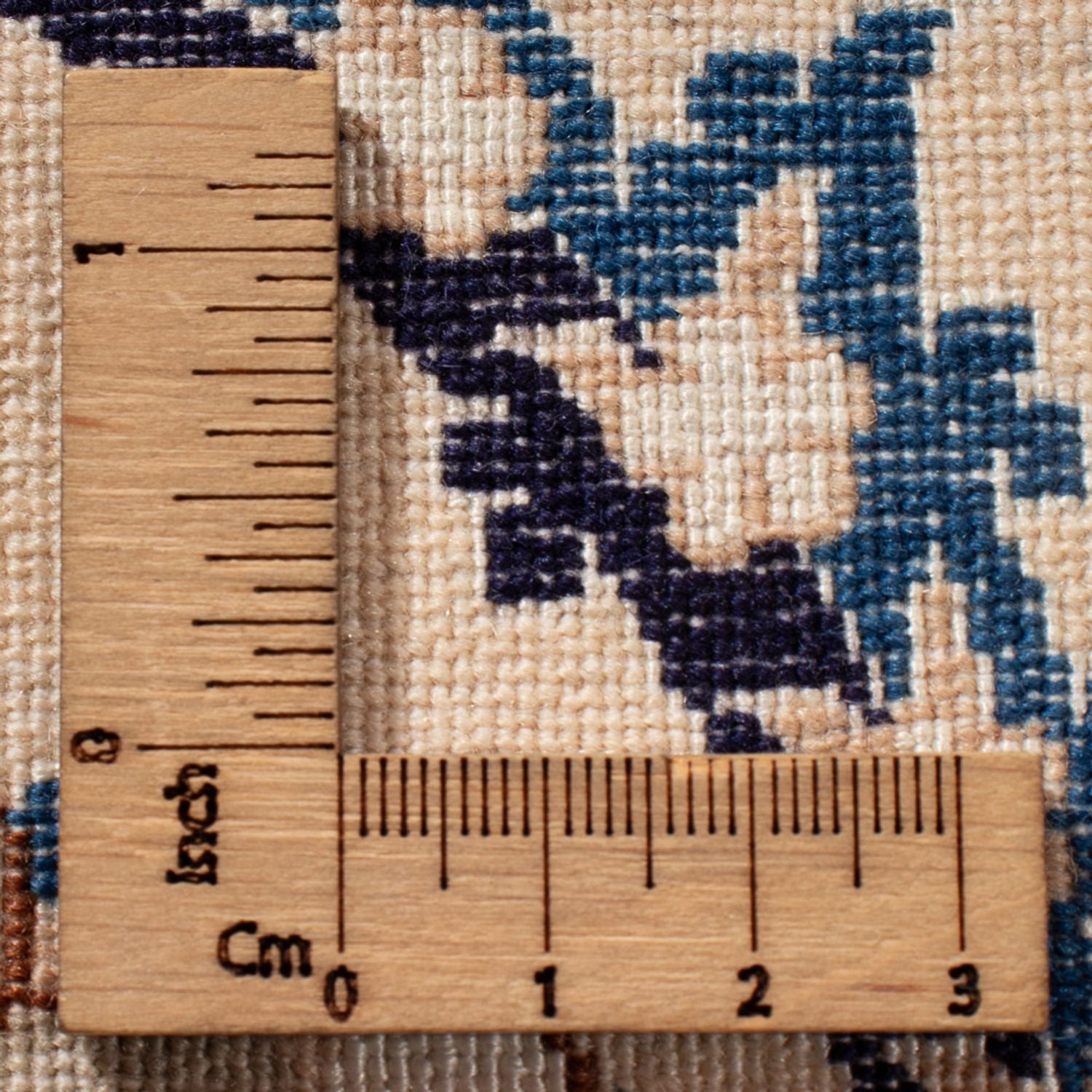 Alfombra persa - Nain - 370 x 264 cm - crema