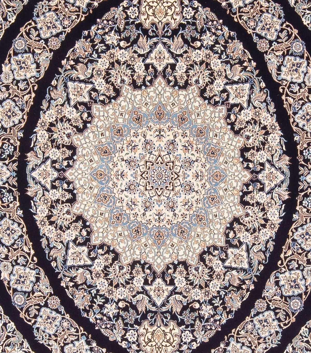 Alfombra persa - Nain - 360 x 260 cm - marrón claro