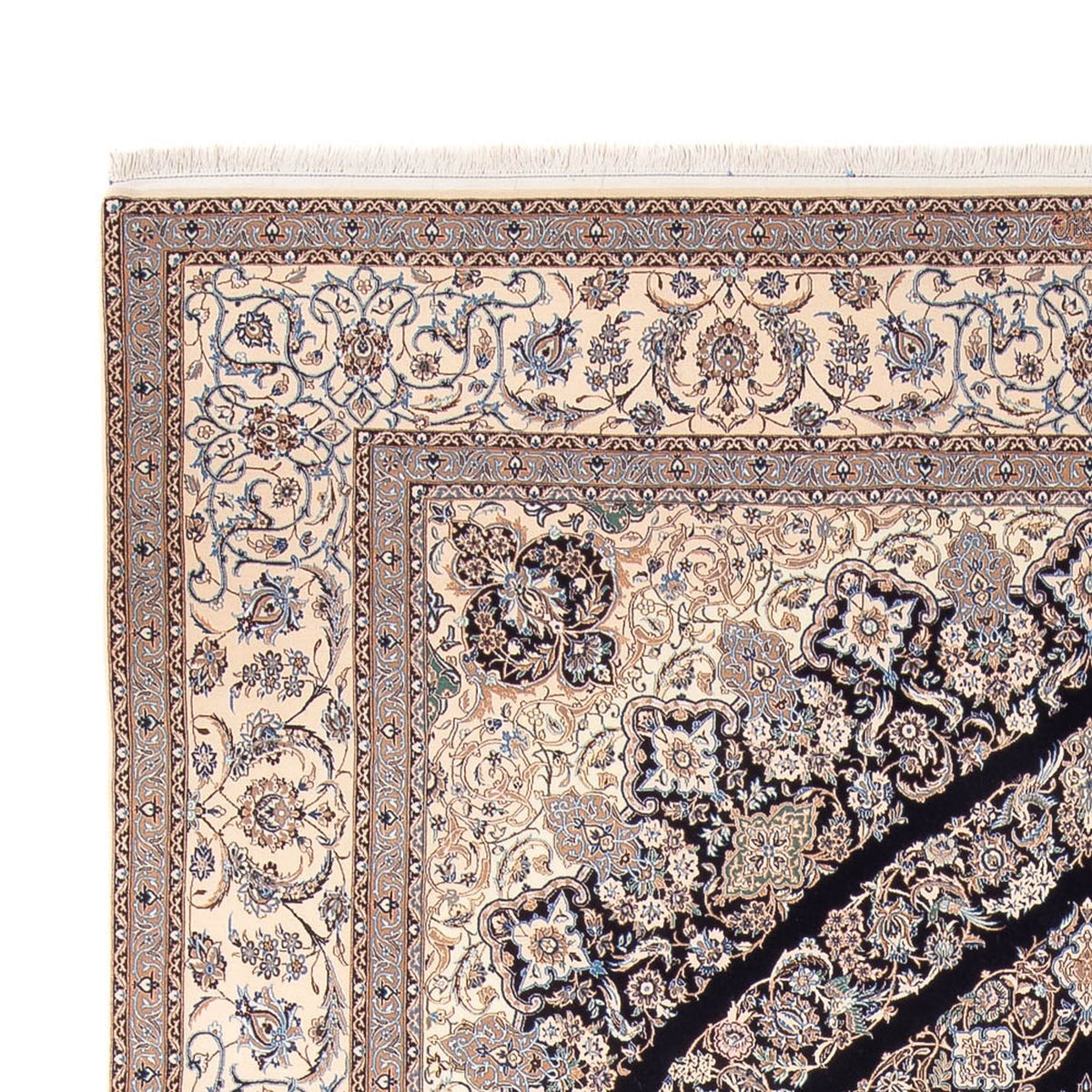 Alfombra persa - Nain - 360 x 260 cm - marrón claro