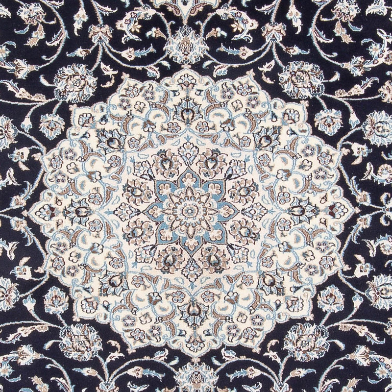 Alfombra persa - Nain - 398 x 302 cm - azul oscuro