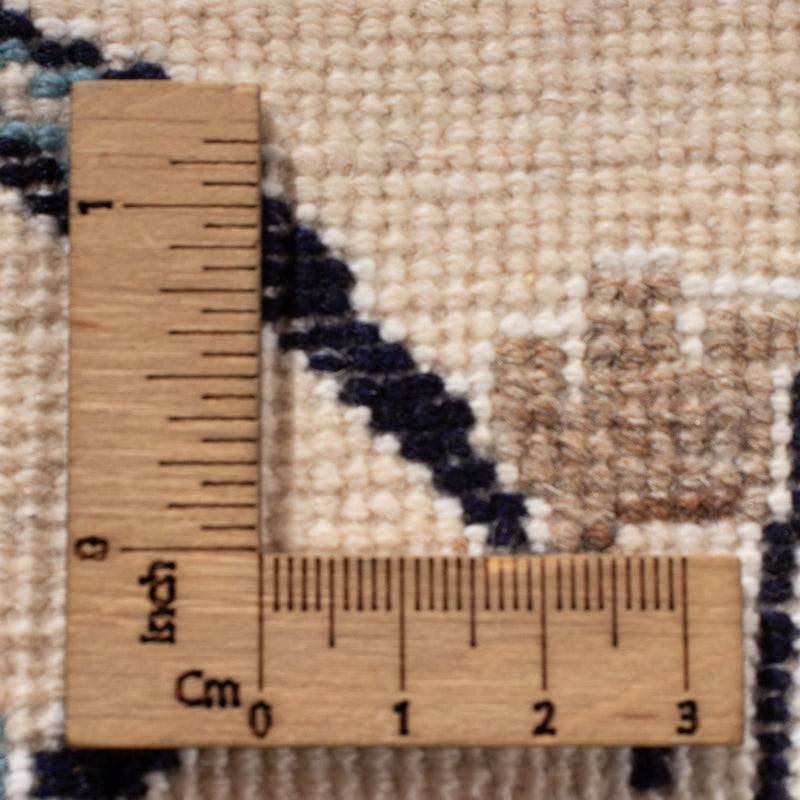 Alfombra persa - Nain - 398 x 302 cm - azul oscuro