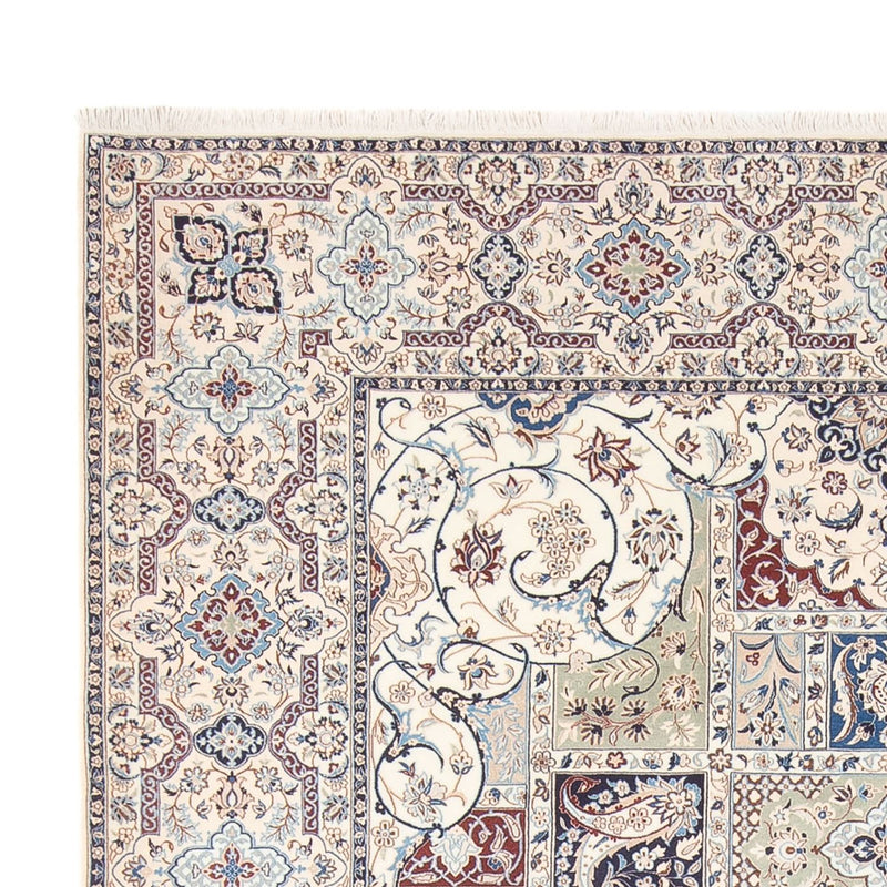 Alfombra persa - Nain - 313 x 220 cm - crema