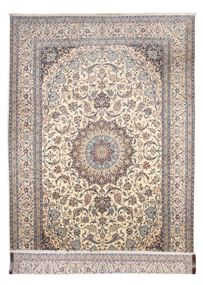 Alfombra persa - Nain - 460 x 305 cm - beige claro