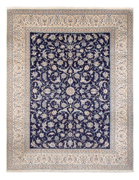 Alfombra persa - Nain - 390 x 295 cm - azul oscuro