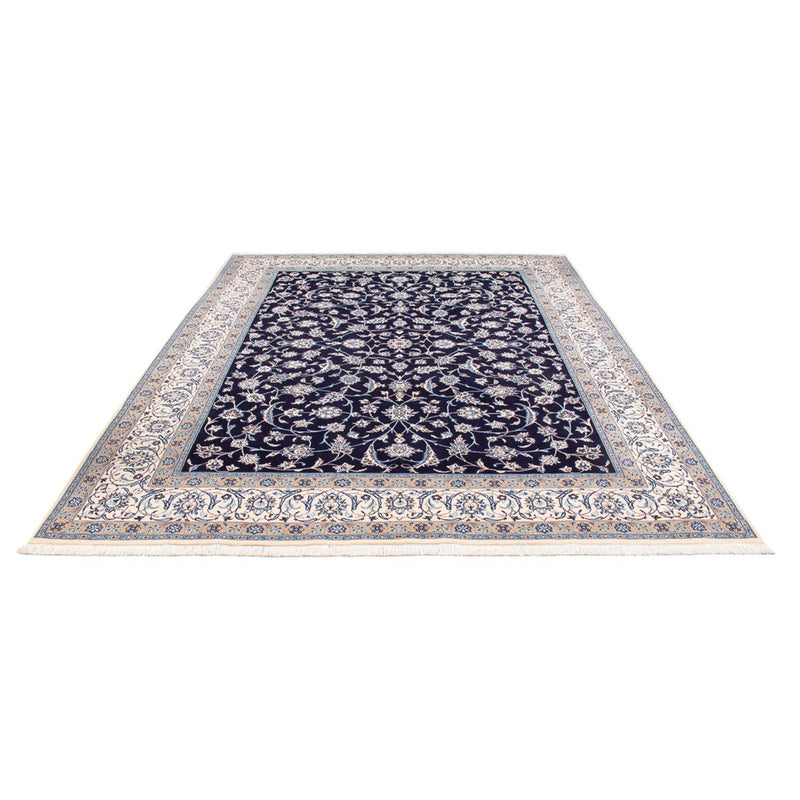 Alfombra persa - Nain - 354 x 247 cm - azul oscuro