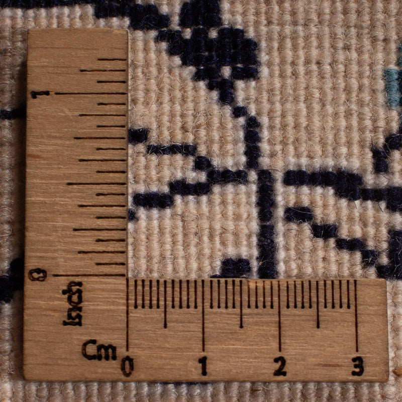 Alfombra persa - Nain - 354 x 247 cm - azul oscuro