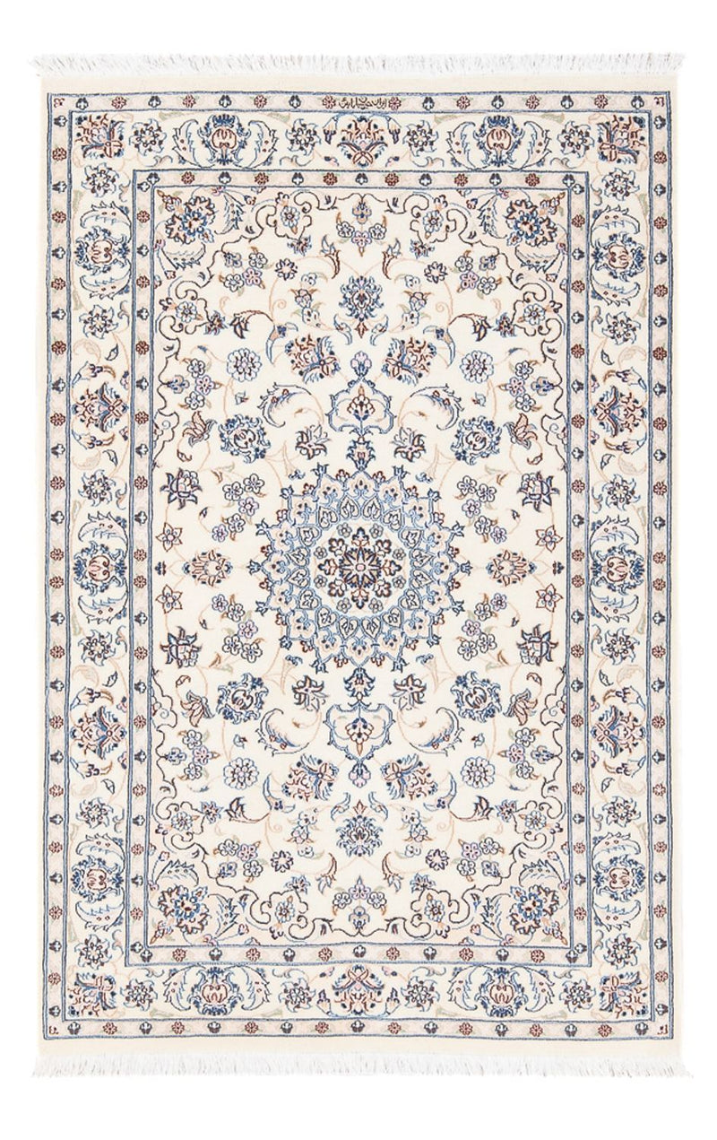 Alfombra Persa - Nain - Prima - 128 x 82 cm - crema