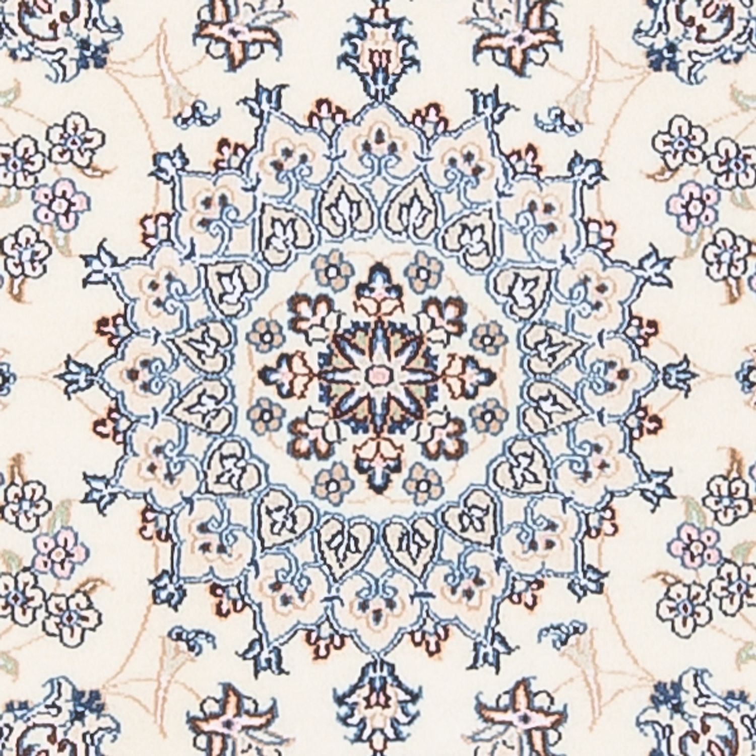 Alfombra Persa - Nain - Prima - 128 x 82 cm - crema