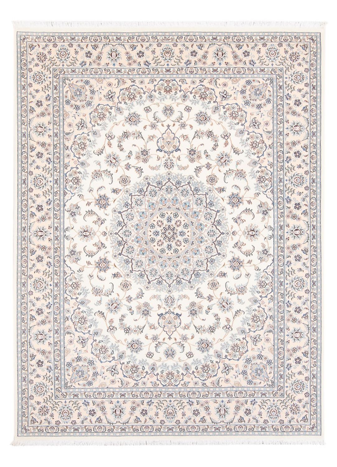Alfombra Persa - Nain - Prima - 208 x 150 cm - crema