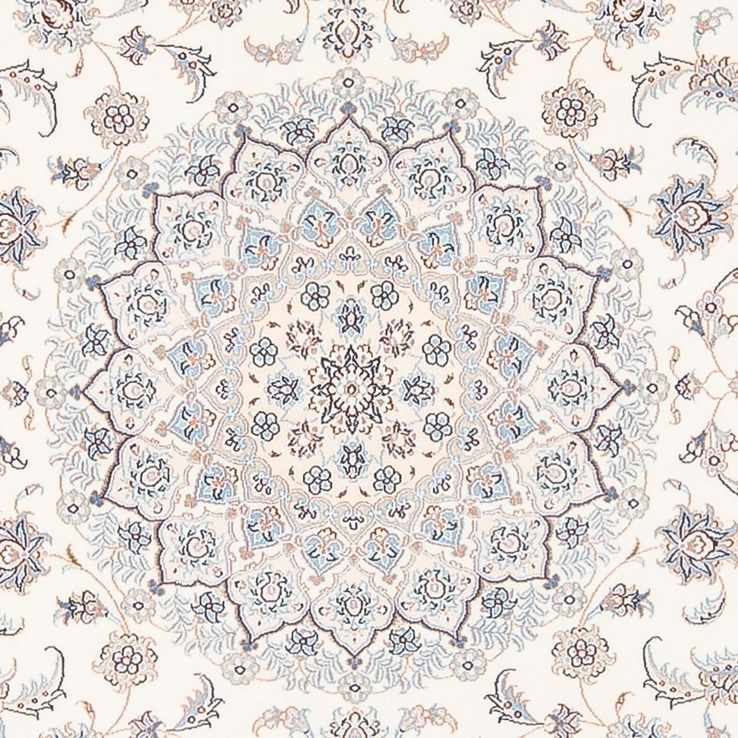 Alfombra Persa - Nain - Prima - 208 x 150 cm - crema