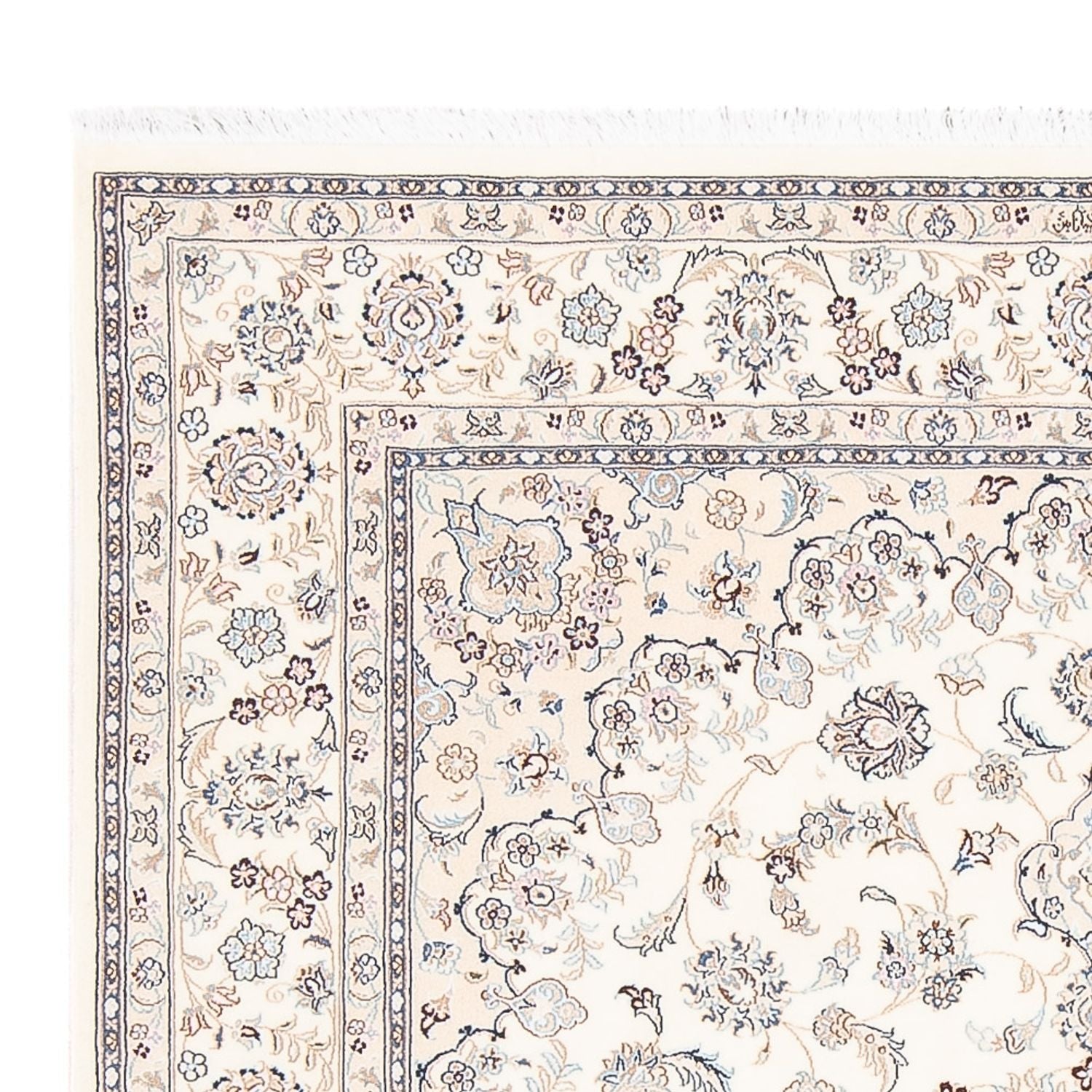 Alfombra Persa - Nain - Prima - 200 x 150 cm - crema