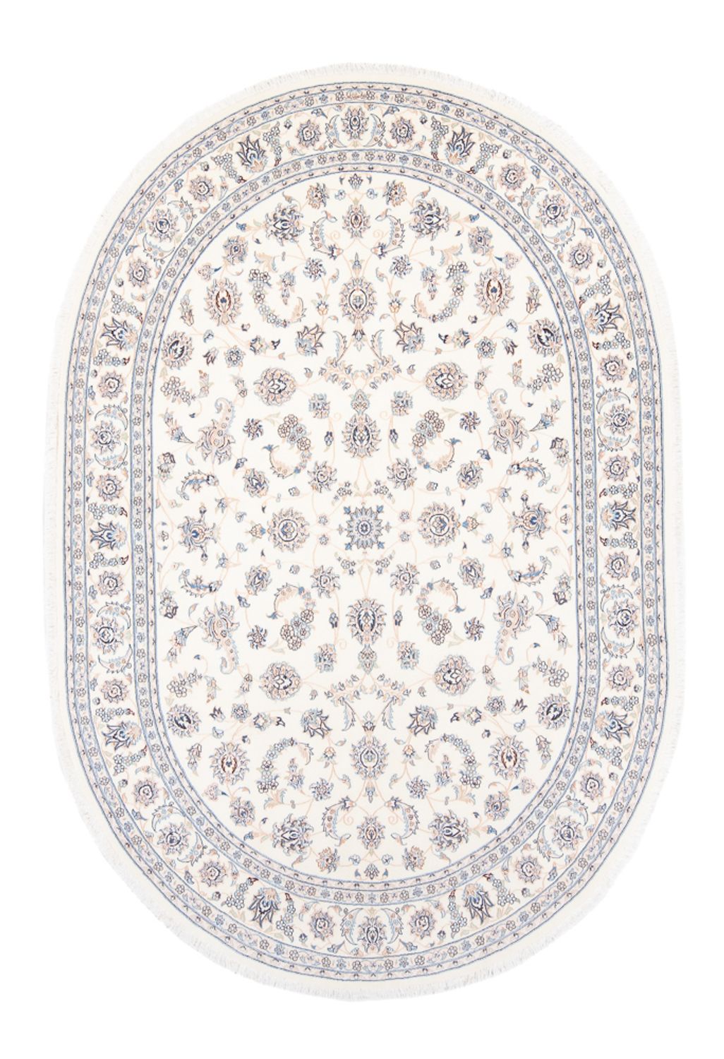 Alfombra Persa - Nain - Prima - 240 x 165 cm - crema