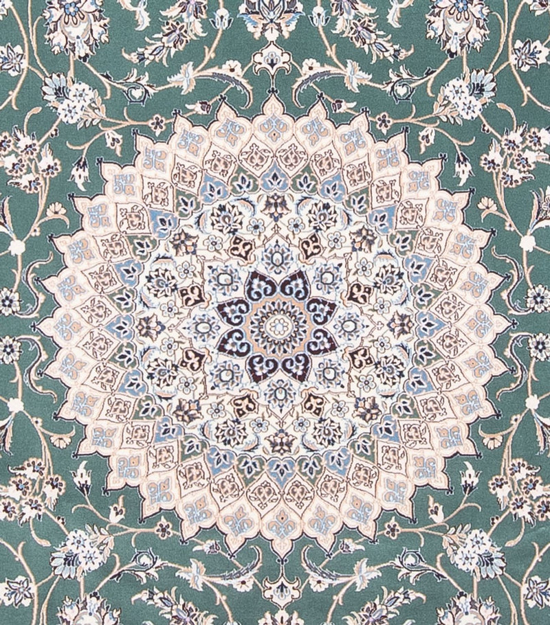 Alfombra Persa - Nain - Prima - 260 x 255 cm - verde