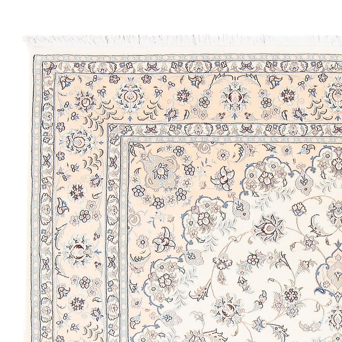 Nain - 6La Alfombra 155x206cm - Alfombra persa - crema