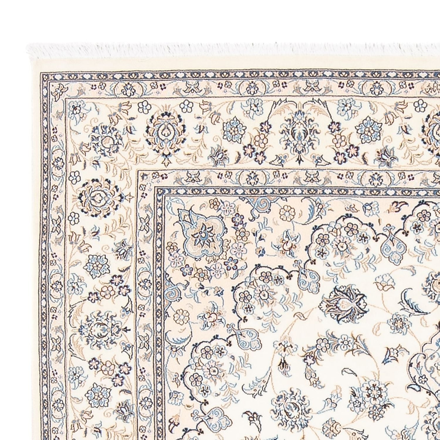Alfombra Persa - Nain - Prima - 206 x 150 cm - crema