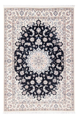 Alfombra Persa - Nain - Prima - 164 x 108 cm - azul oscuro