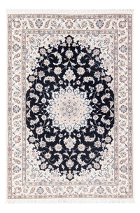 Alfombra Persa - Nain - Prima - 164 x 108 cm - azul oscuro