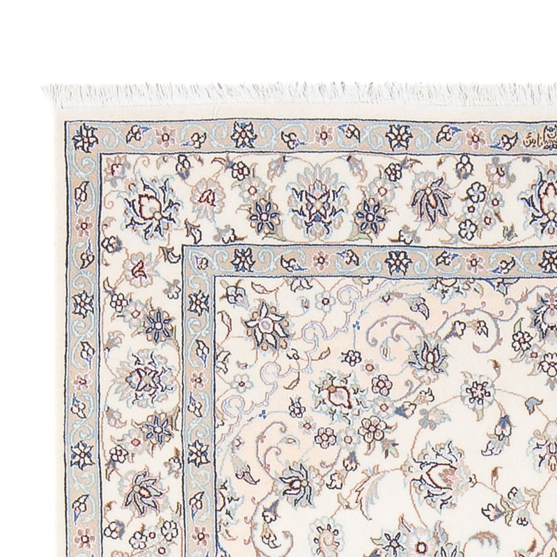 Alfombra Persa - Nain - Prima - 162 x 110 cm - azul claro