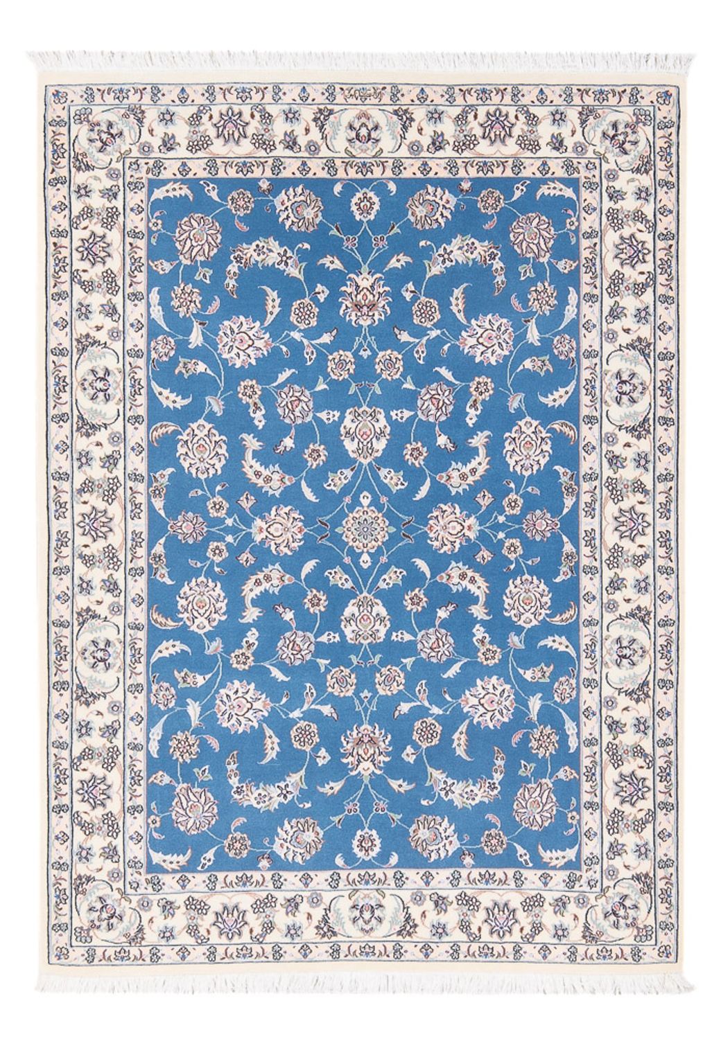 Alfombra Persa - Nain - Prima - 156 x 111 cm - azul