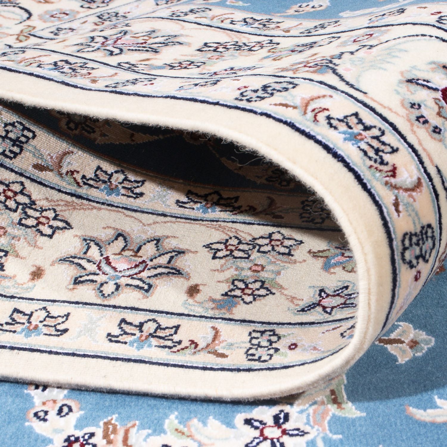 Alfombra Persa - Nain - Prima - 156 x 111 cm - azul