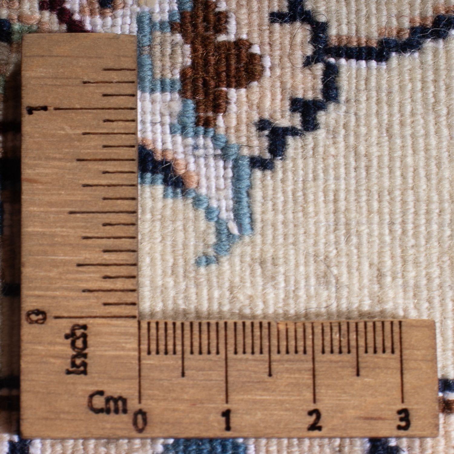 Alfombra Persa - Nain - Prima - 101 x 71 cm - crema