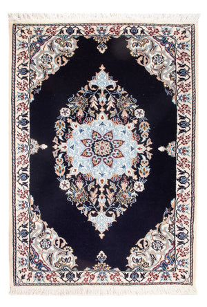 Alfombra Persa - Nain - Prima - 75 x 50 cm - azul claro