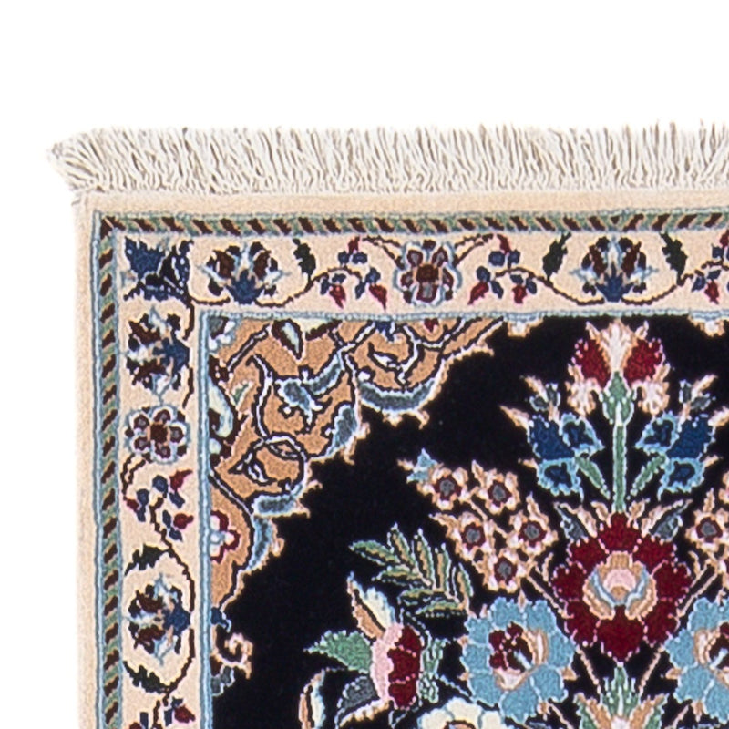 Alfombra de pasillo Alfombra Persa - Nain - Prima - 228 x 48 cm - azul oscuro