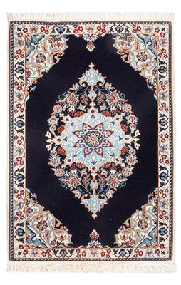 Alfombra Persa - Nain - Prima - 75 x 50 cm - azul claro