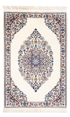 Alfombra Persa - Nain - Prima - 73 x 50 cm - crema