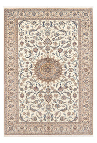 Alfombra Persa - Nain - Prima - 203 x 127 cm - beige claro