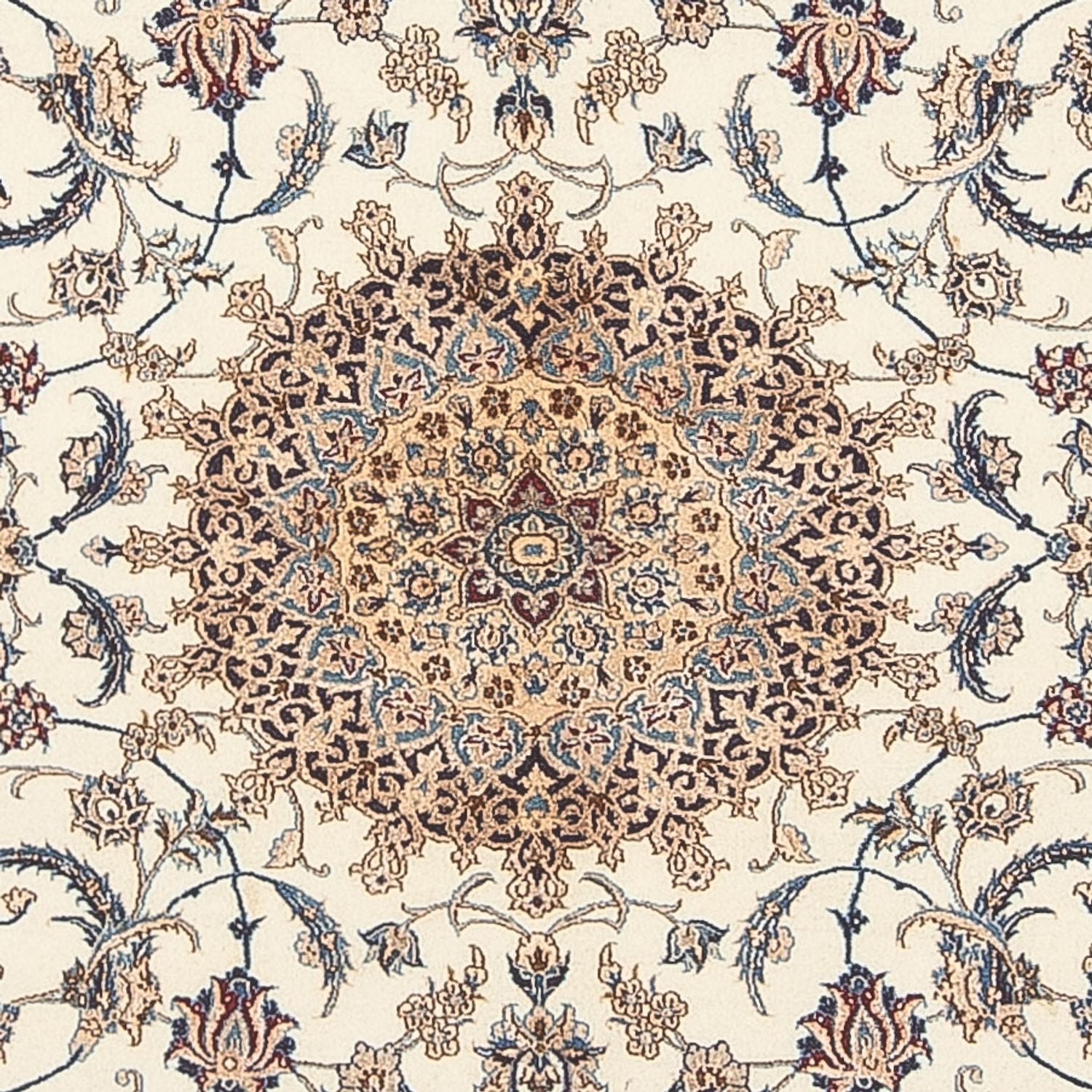 Alfombra Persa - Nain - Prima - 203 x 127 cm - beige claro