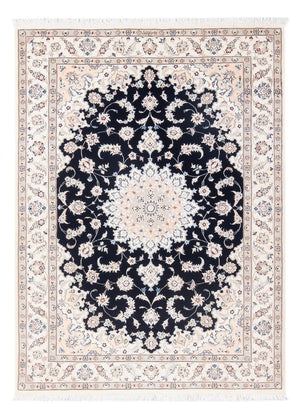 Alfombra Persa - Nain - Prima - 160 x 110 cm - azul oscuro