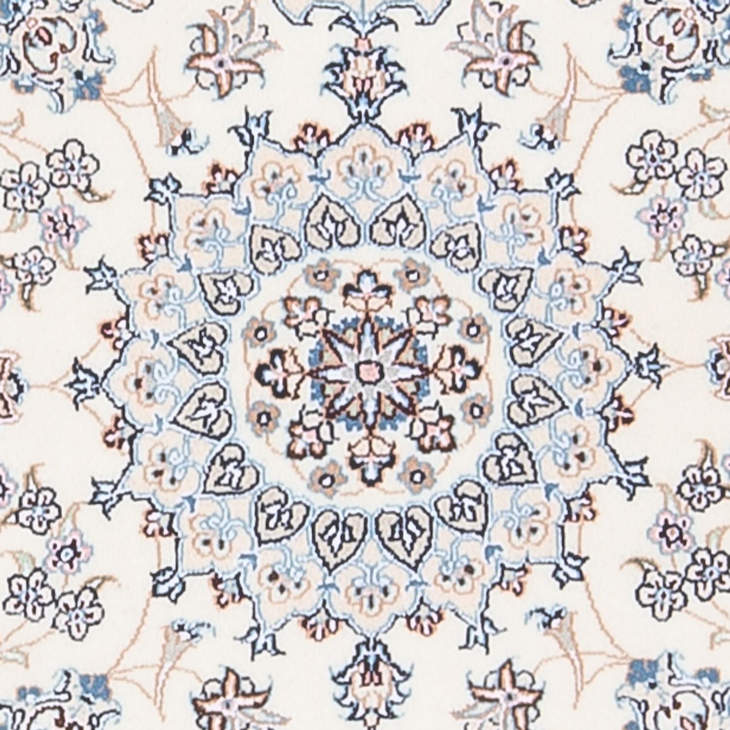 Alfombra Persa - Nain - Prima - 133 x 81 cm - crema