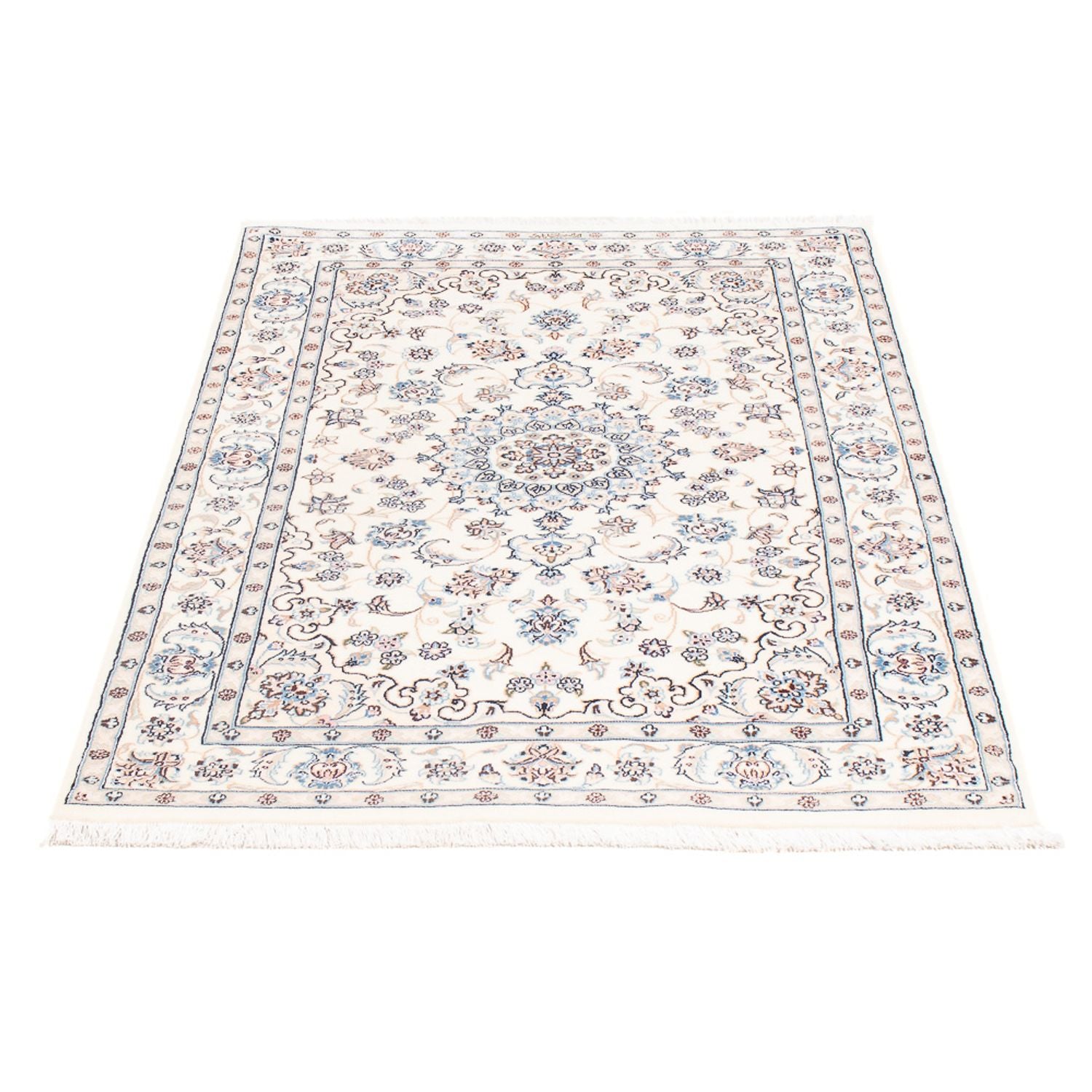 Alfombra Persa - Nain - Prima - 133 x 81 cm - crema