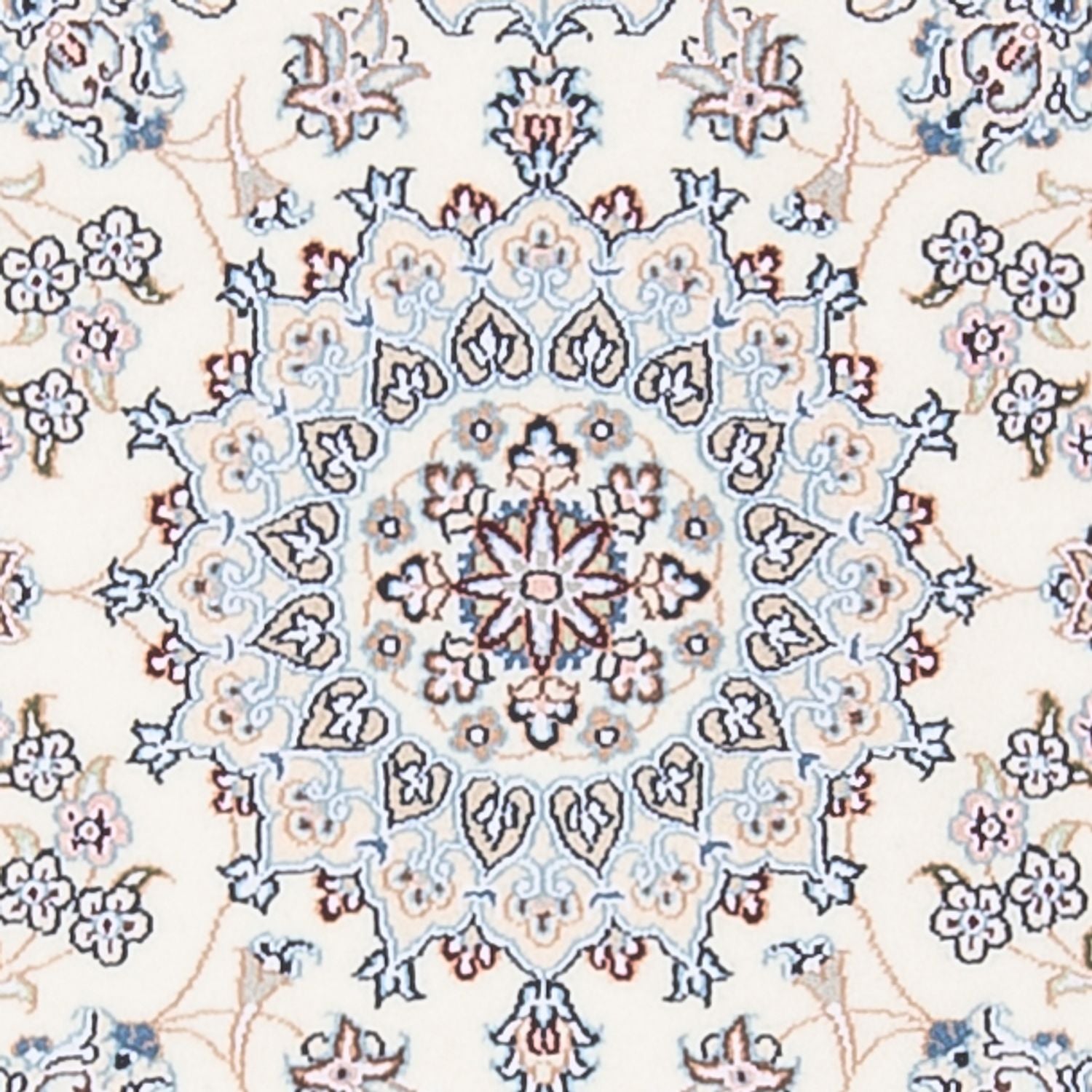 Alfombra Persa - Nain - Prima - 132 x 80 cm - crema