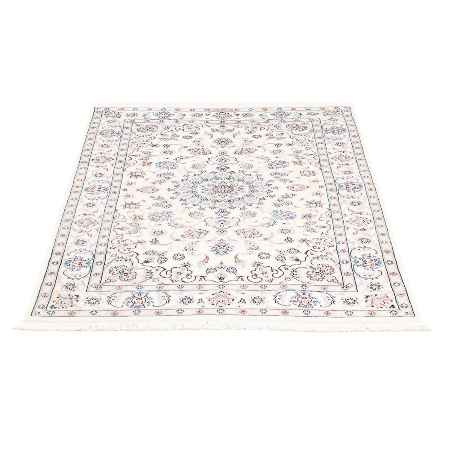 Alfombra Persa - Nain - Prima - 132 x 81 cm - crema