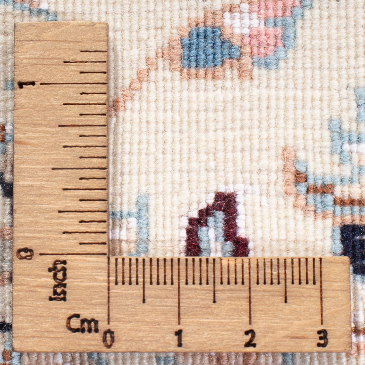 Alfombra Persa - Nain - Prima - 132 x 81 cm - crema