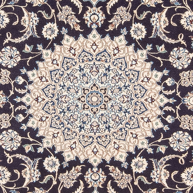 Alfombra Persa - Nain - Prima - 200 x 130 cm - azul oscuro