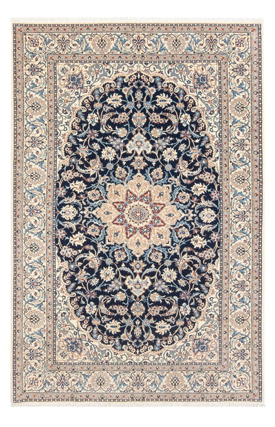 Nain - 6La Alfombra 133x196cm - Alfombra persa - azul oscuro