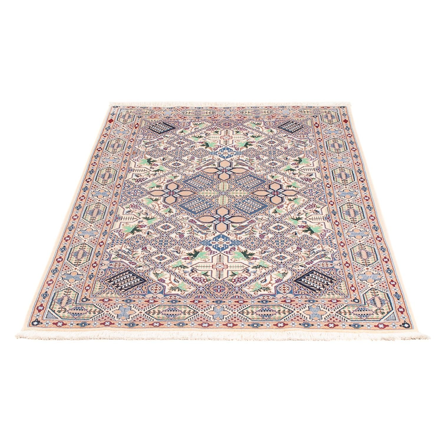 Alfombra Persa - Nain - Prima - 130 x 87 cm - crema